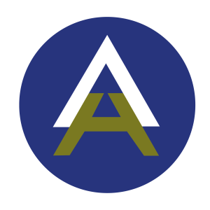 Logo azul de Ancla Abogados